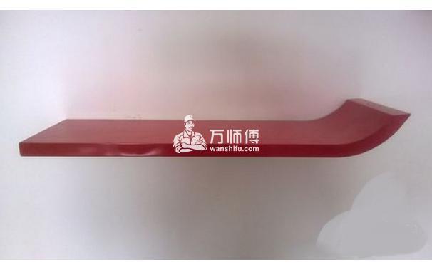 墙上置物架安装,挂壁式一字搁板置物架安装步骤【图解】
