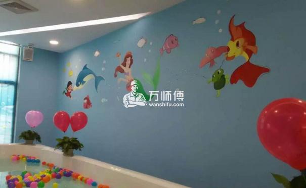 墙体彩绘怎么画,轻松七步不需你教
