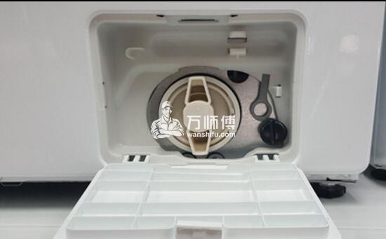 洗衣机过滤网拆除图解