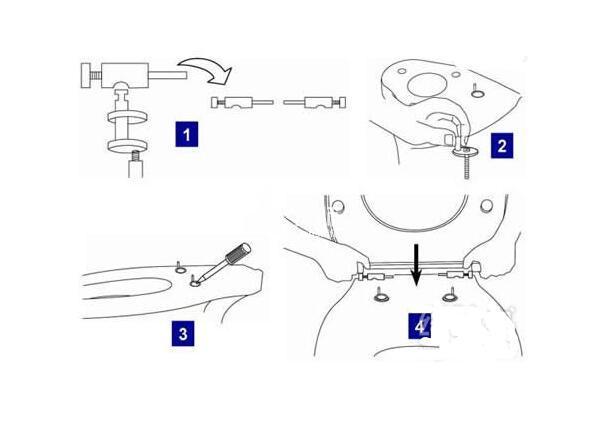 马桶盖坏了如何更换 告诉你马桶盖安装方法 图解 万师傅