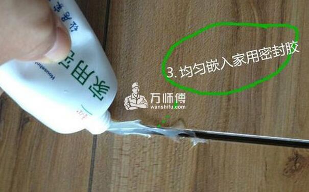 木地板缝隙变大怎么补？木地板起拱修理、接缝开裂维修图解