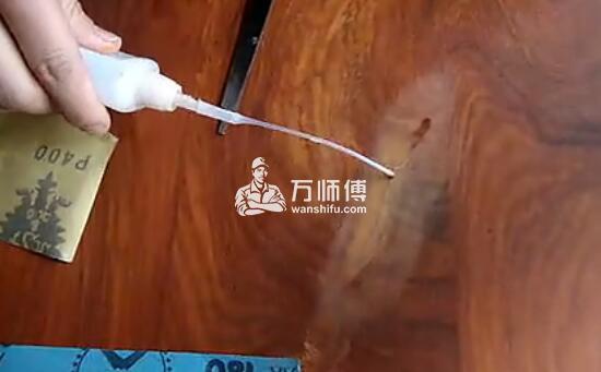 上蜡木质实木家具表面裂缝修补步骤图解,茶桌开裂怎么处理