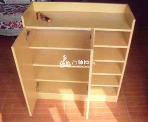 进门多格鞋柜安装方法【图解】