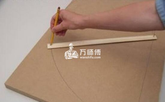 连墙桌,简易悬空折叠桌做法,墙上可折叠书桌安装步骤