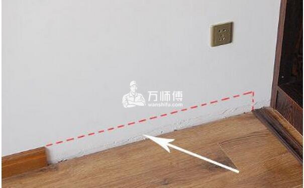 正确get-先安装衣柜再安装踢脚线