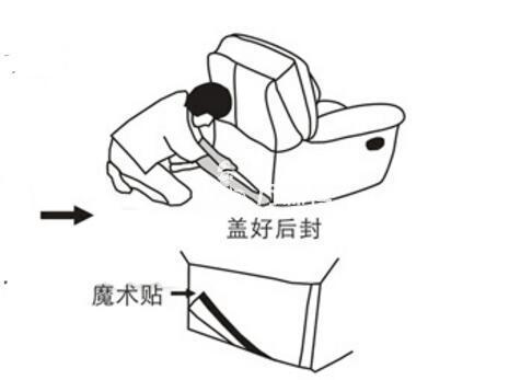 【多功能沙发组装】图一看就会