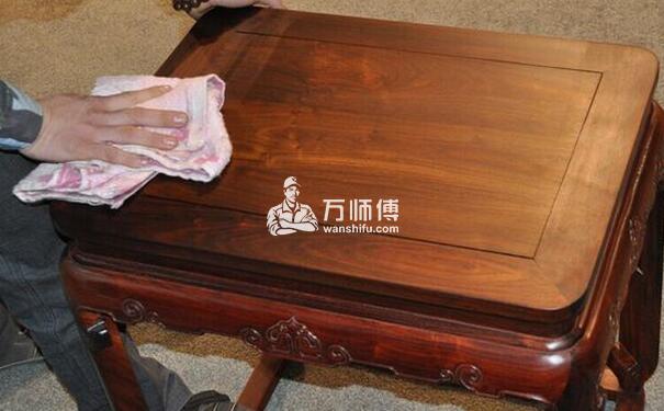 红木家具如何做打蜡上漆工艺保养,附图解析教程