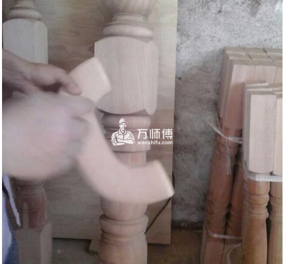 木楼梯扶手安装,不用专业师傅也能安装,想学吗？