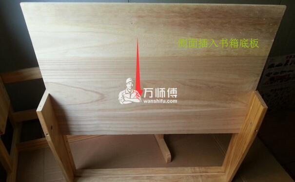 学习桌椅安装步骤图,带书架带书箱的儿童学习桌怎么组装