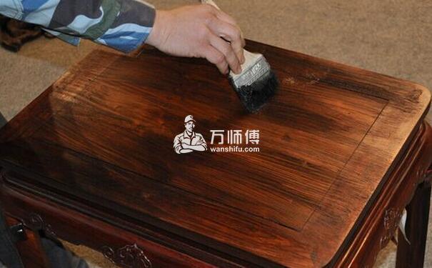 红木家具如何做打蜡上漆工艺保养,附图解析教程