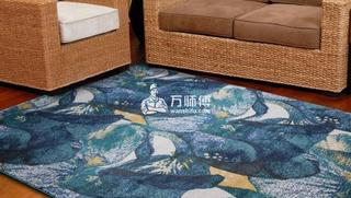 客厅装饰品选购之家用地毯