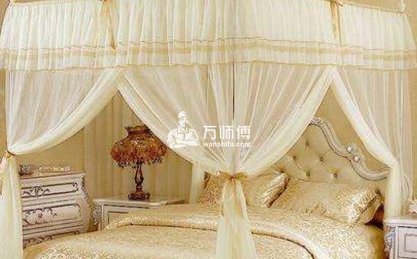 【宫廷蚊帐安装】宫廷蚊帐如何安装,圆顶和三开门方帐安装