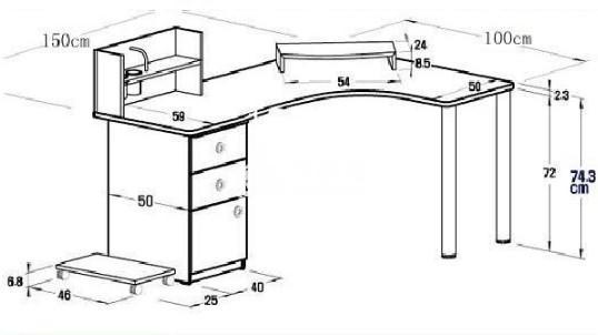书架加书桌组合安装具体步骤