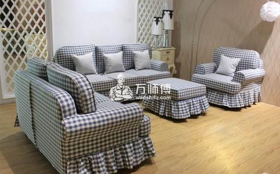如何装沙发套?真皮沙发套的套上步骤