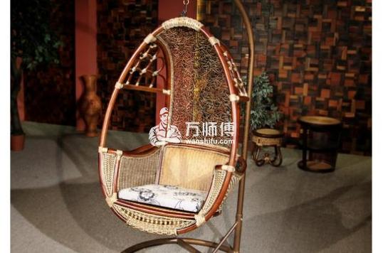 吊篮椅多少钱一个?藤编吊篮椅安装步骤
