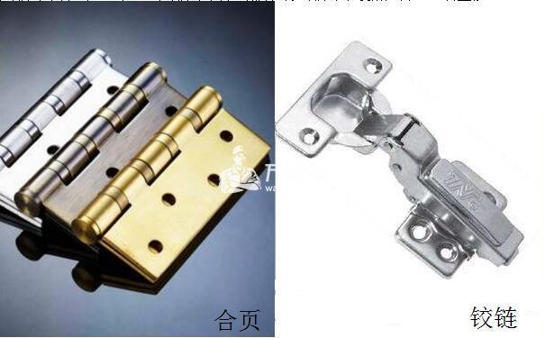 合页铰链,合页和铰链的区别,衣柜门合页调节维修方法