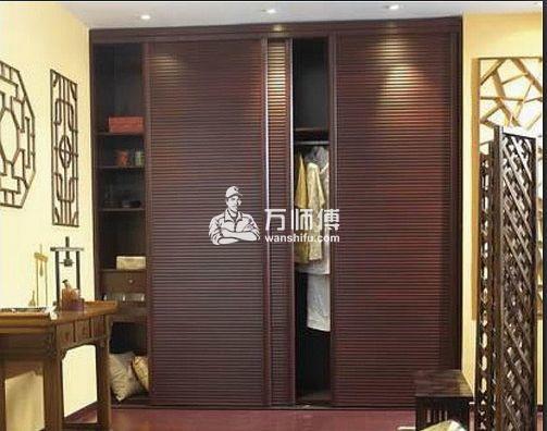 移门衣柜推拉门安装三步搞定