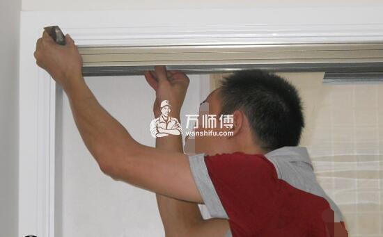 衣柜推拉移门安装步骤【图解】,衣柜滑轮轨道门安装方法