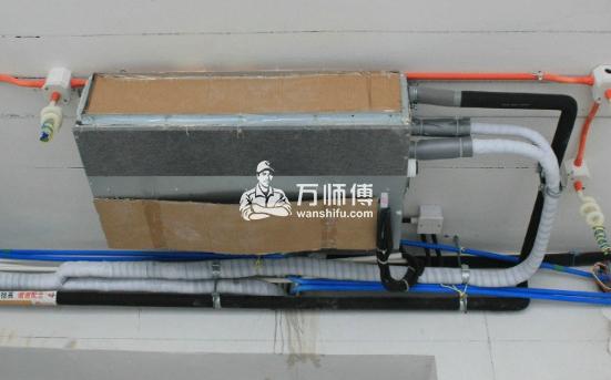 家用空调低压管结冰的原因以及修理方法 万师傅
