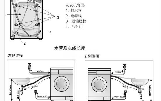 怎样安装滚筒洗衣机?新滚筒洗衣机安装全过程【图解】-万师傅