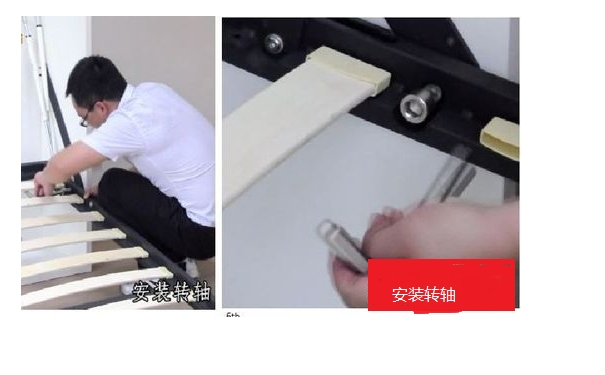 壁挂式折叠床安装步骤,隐形床液压杆安装方法