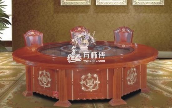 【电动餐桌维修】电动餐桌不转不能启动等常见故障维修方法