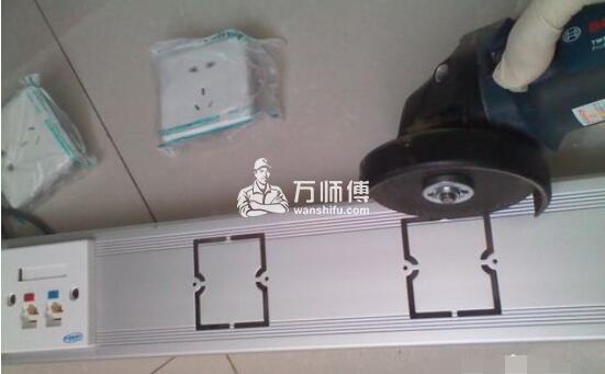 办公桌电源插座安装步骤图解,卡座插座安装位置高度
