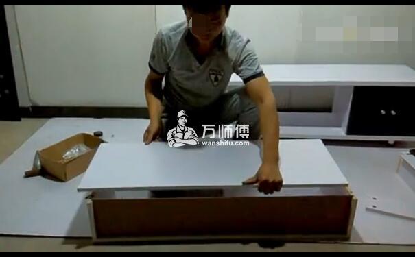 客厅电视柜样式大全,伸缩式电视柜安装步骤示意图