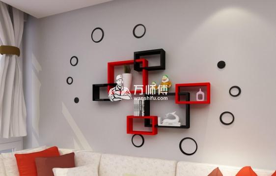 墙上置物架安装知识介绍:墙上置物架选择与安装技巧