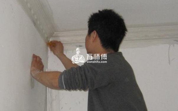 石膏线安装方法