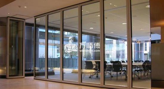 酒店大厅活动屏风隔断安装方法