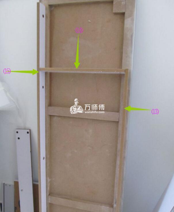 客厅组合电视柜安装/视听柜安装方法图解