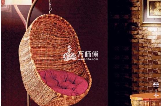 吊篮椅多少钱一个?藤编吊篮椅安装步骤